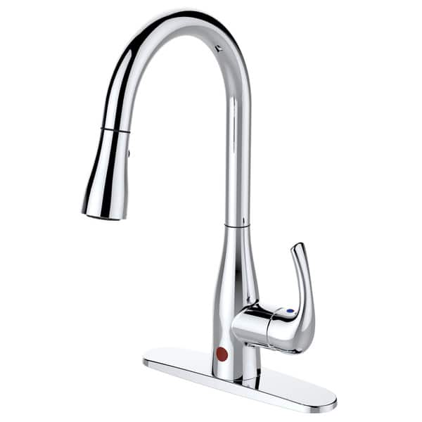 Shop Flow Motion Sensor Kitchen Faucet Overstock 12856188