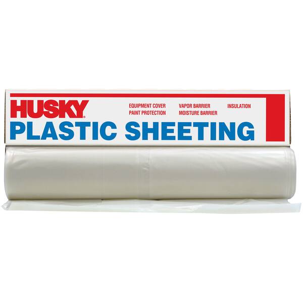 Husky CF0616C 16' X 100' ML Tyco Polyethylene Opaque Plastic