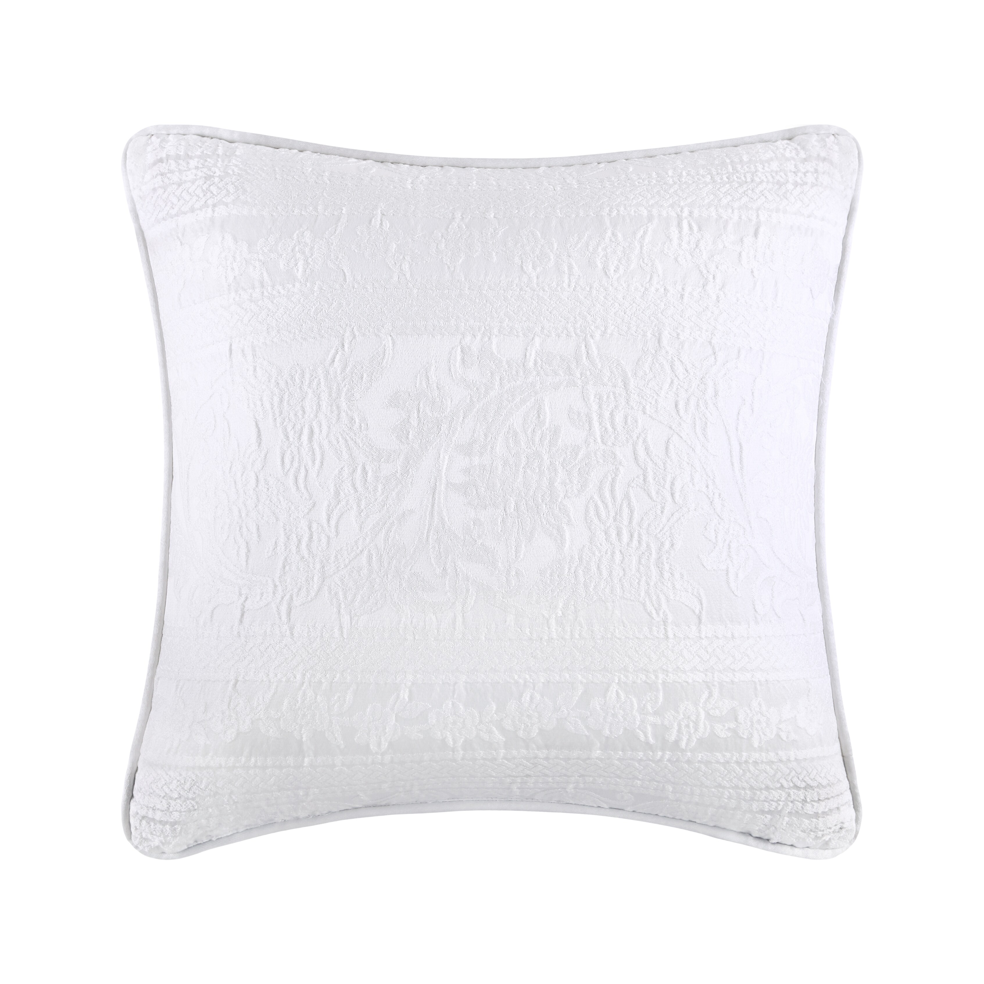 18x18 Five Queens Court Maddock Border Stripe 18 Inch Square Throw Pillow Black 18x18 Five Queens Court Maddock Border Stripe 18 Inch Square Throw Pillow Black