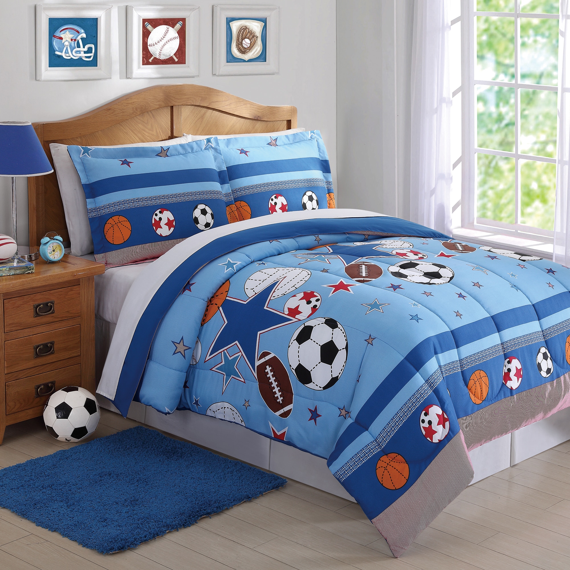 Boys sport bedding best sale