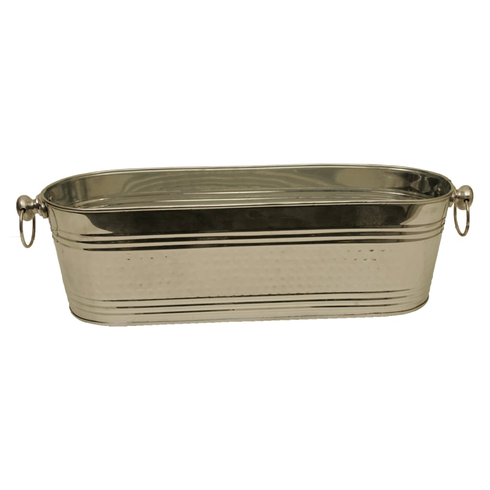 Wald Import Polished Silver Beverage Bucket