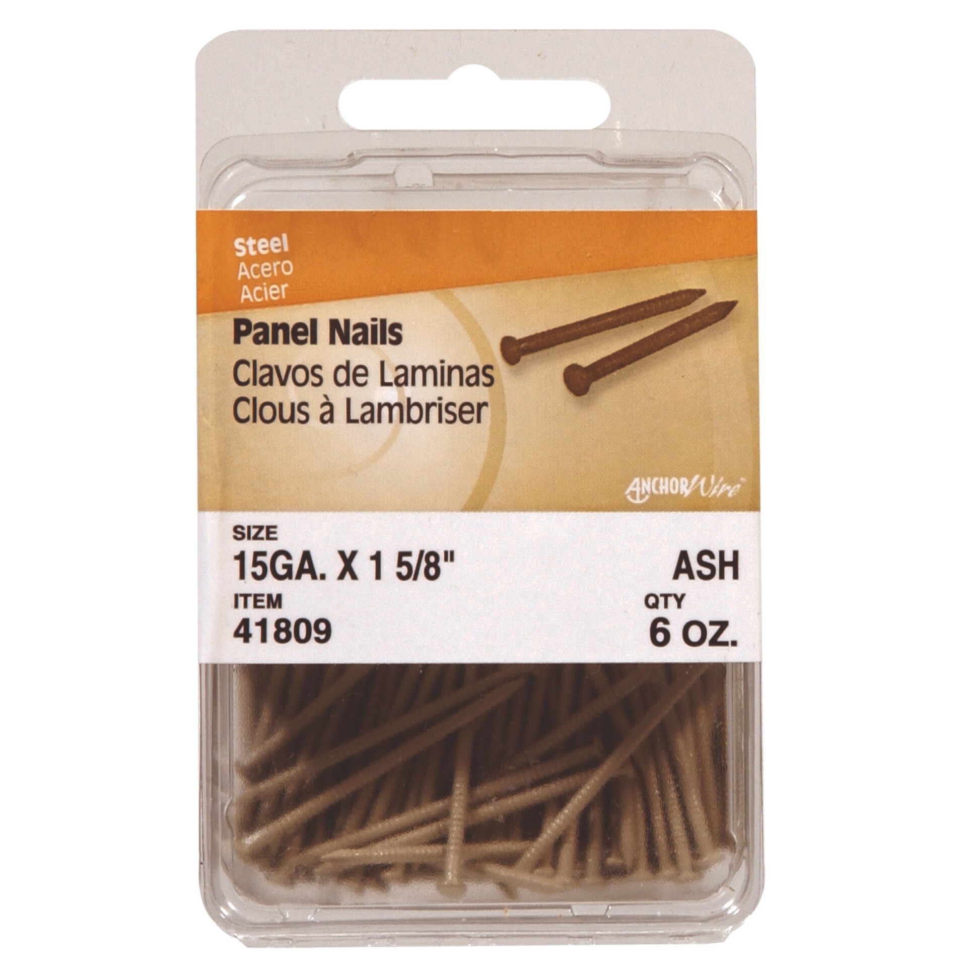 Philstone 41809 6 Oz 15/8" Ash Colored Interior Panel Nails N/A eBay
