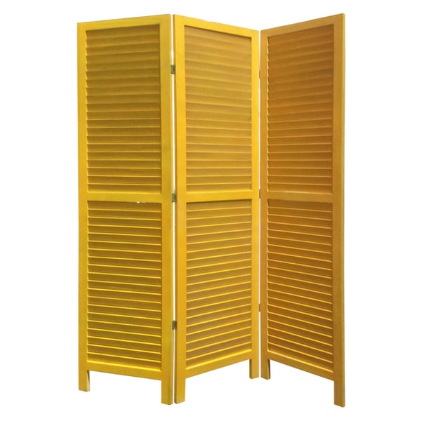 Yellow Shutter Screen