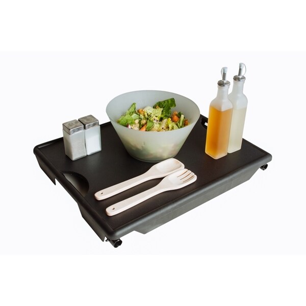 Shop Imperial Home My Comfy Bedside Table Black Plastic ...