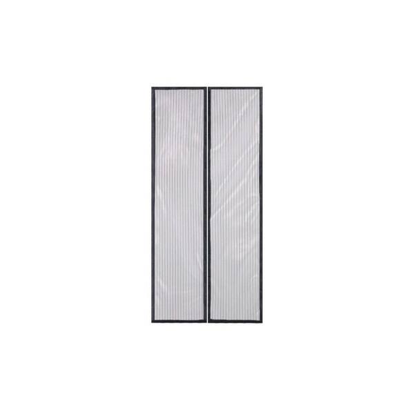 Shop Black Mesh Magnetic Hands Free Screen Door On Sale Free