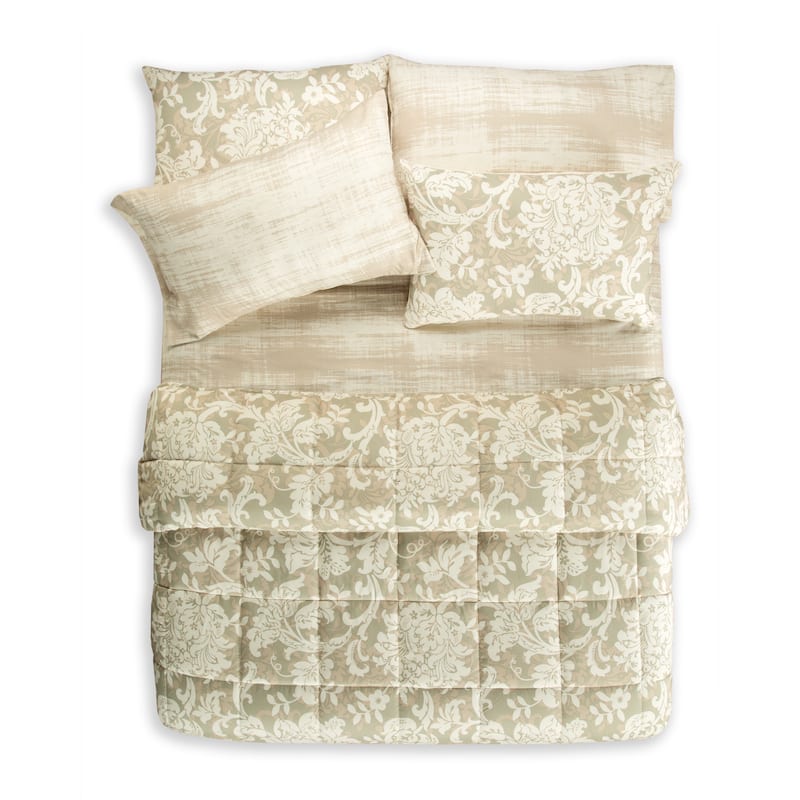 Renaissance 7 Piece Quilt Set and Coordinating Sheet Set