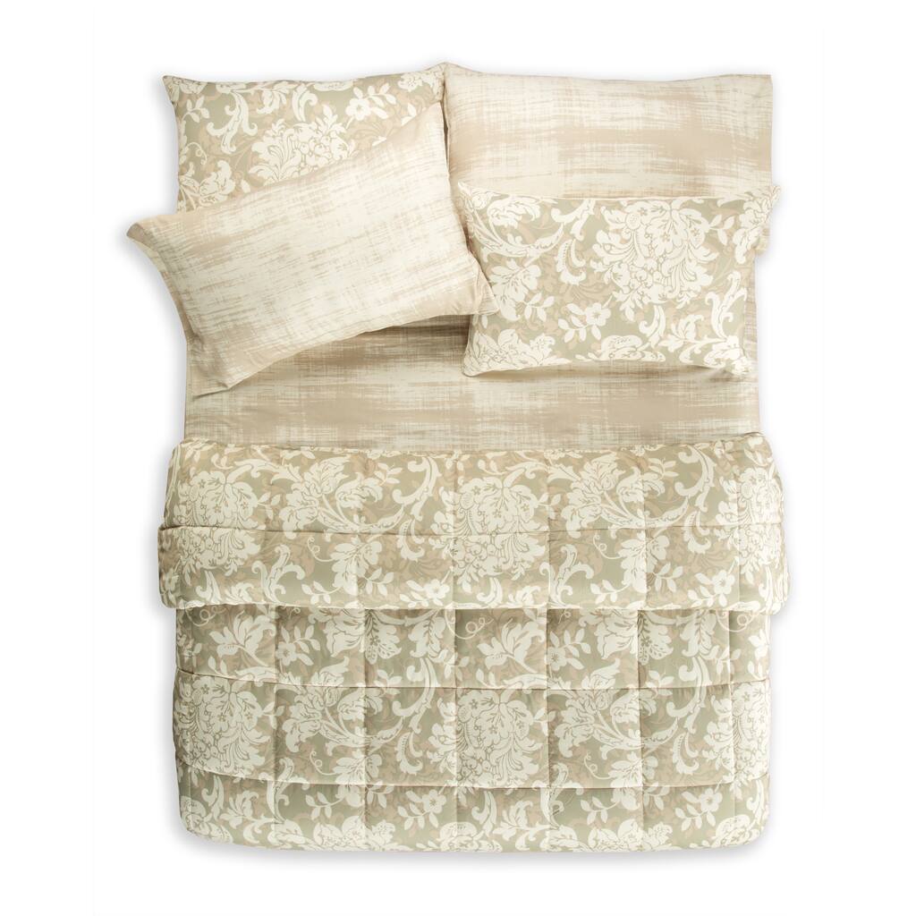 Renaissance 7 Piece Quilt Set and Coordinating Sheet Set