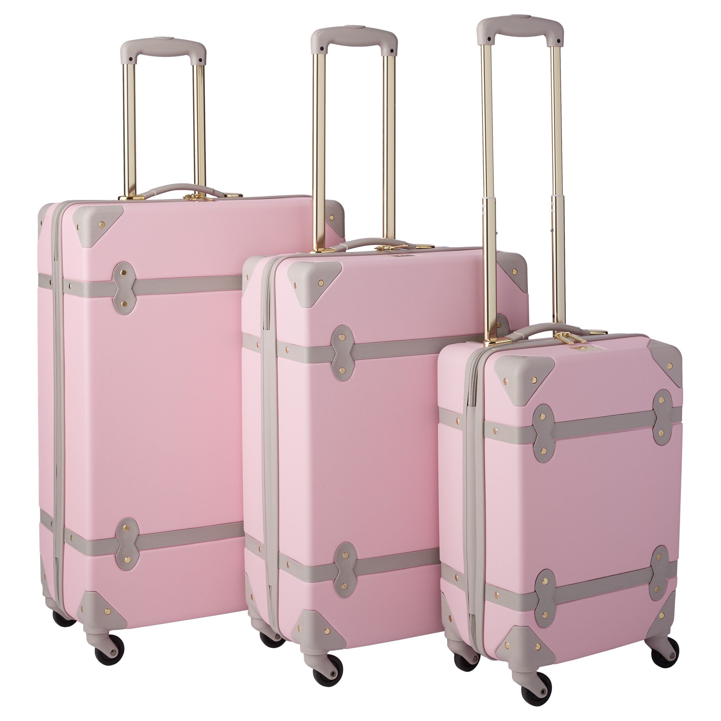 diane von furstenberg luggage pink