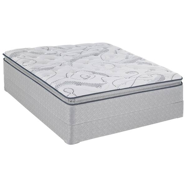 Shop Sealy Sand Cove Plush Euro Pillow Top Queen Size Mattress