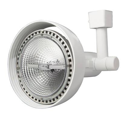 Lithonia Lighting LTH9000 PAR38 WH M12 White 5.5-inch x 9-5/8-inch Front-loading 1-2 Circuit PAR38-compatible Track Head