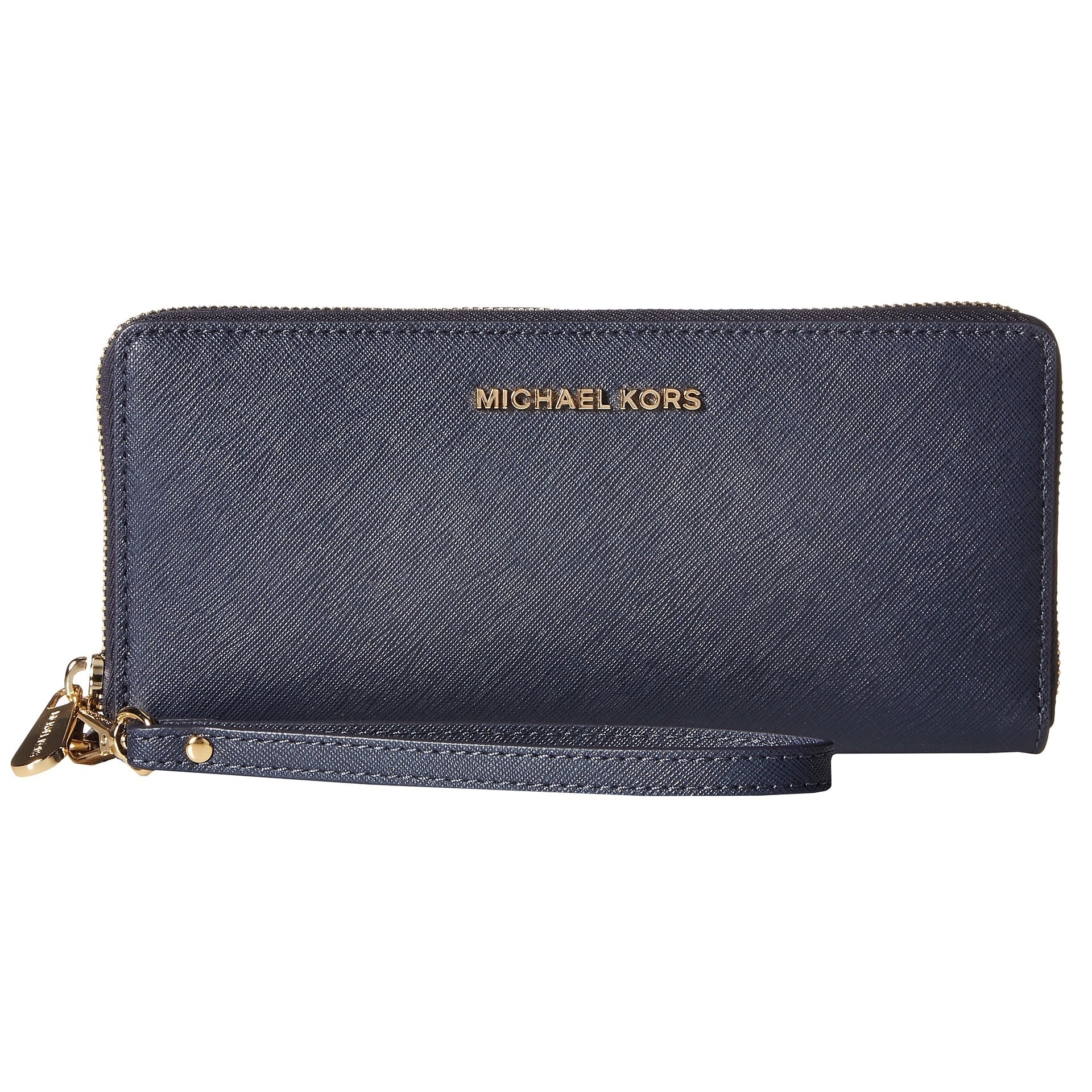 michael kors jet set wallet blue