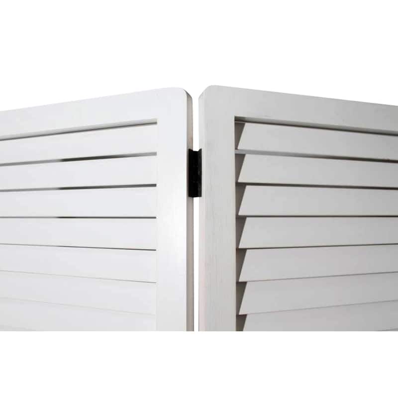 White Louvertie Screen