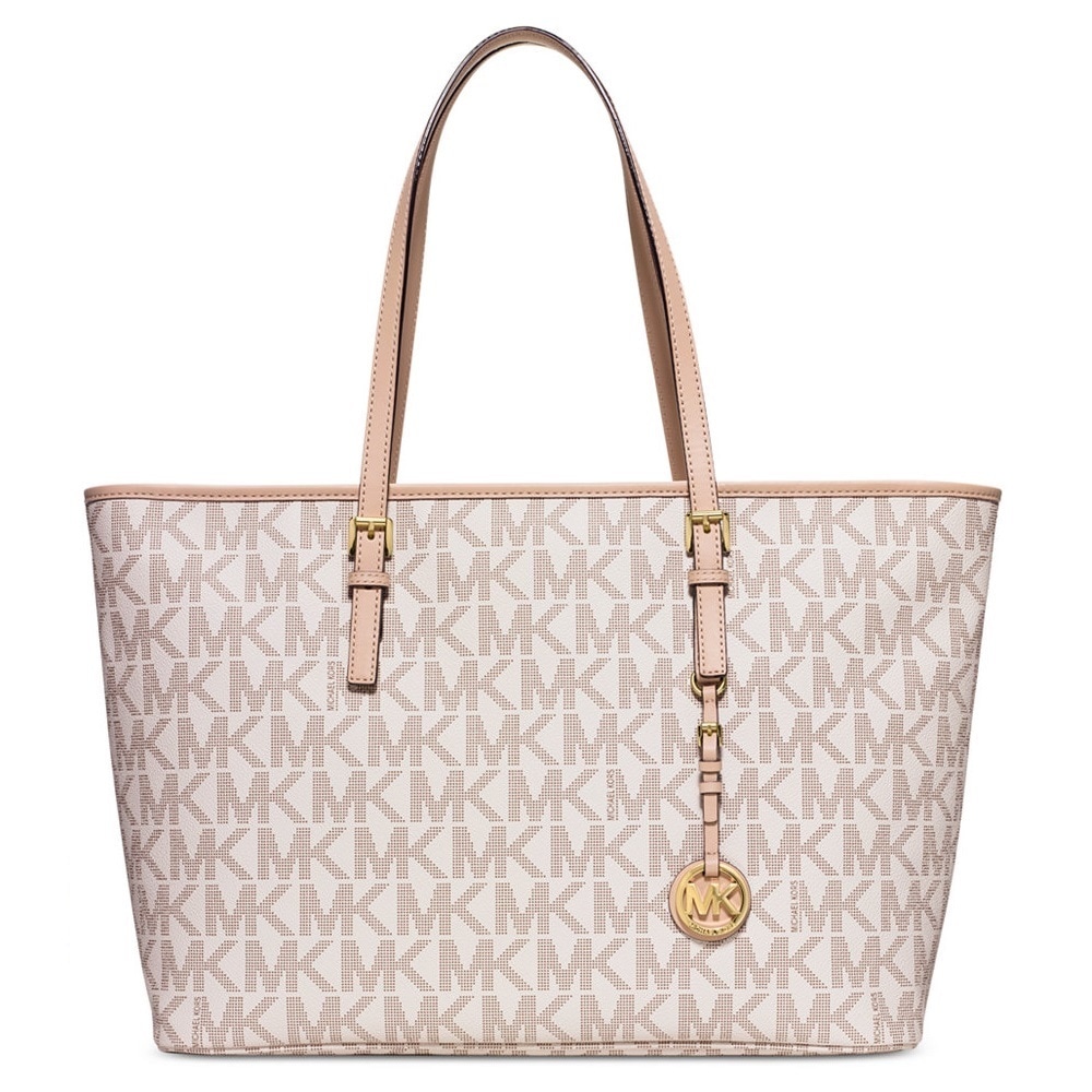 michael kors jet set tote vanilla