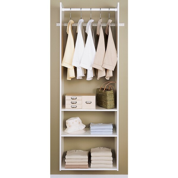 Easy Track RV1472 72" White Easy Track Hanging Tower Kit Overstock