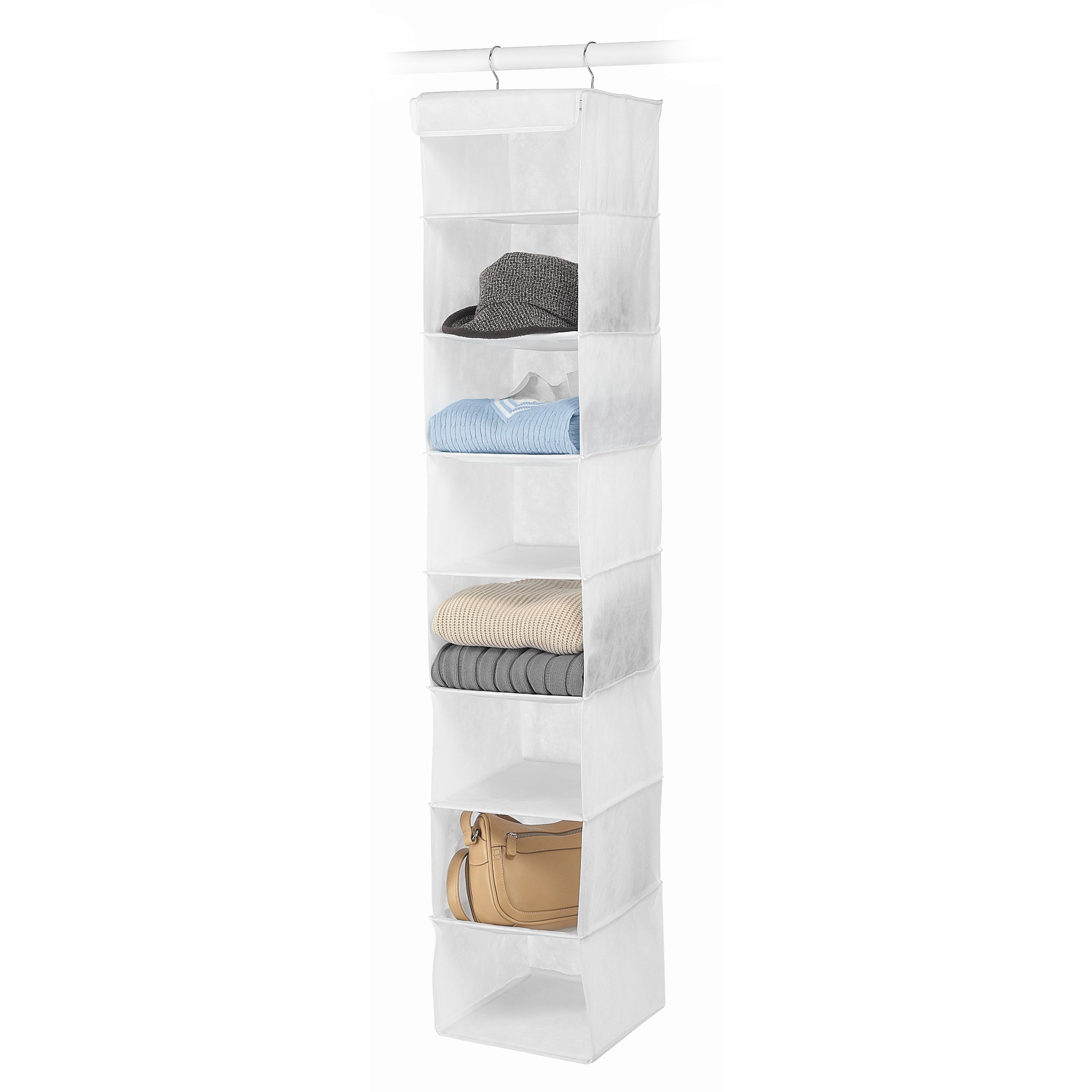  Whitmor 4 Tier Shelf Tower - Closet Storage Organizer