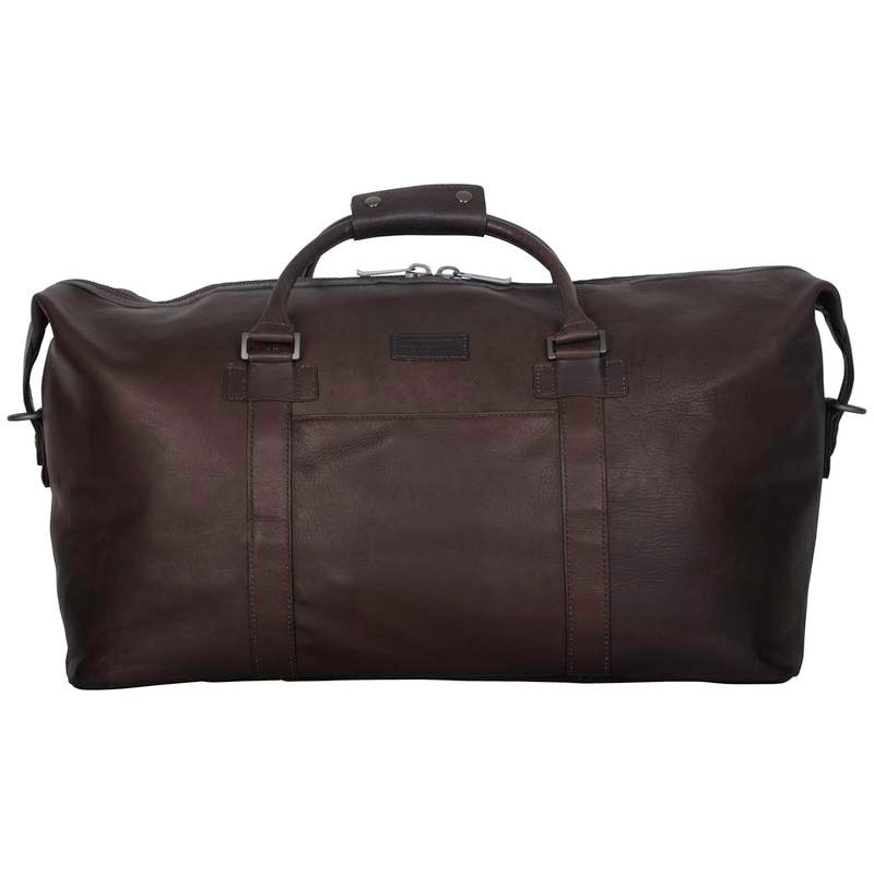 Kenneth Cole Reaction Colombian Leather 20in Single Compartment Carry On Travel Duffel Bag