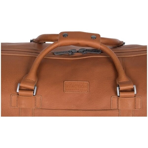 kenneth cole colombian leather duffle bag