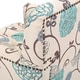 preview thumbnail 6 of 7, Harrison Floral Fabric Tufted Club Chair by Christopher Knight Home - 28.00" L x 29.50" W x 33.50" H