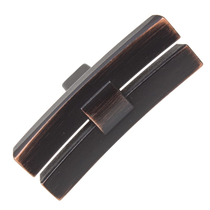 GlideRite 1.875-inch Industrial Dual Bar Oil Rubbed Bronze Cabinet Knobs (Pack of 10 or 25)