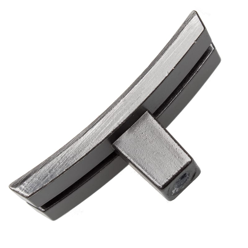 GlideRite 1.875-inch Industrial Dual Bar Brushed Pewter Cabinet Knobs (Pack of 10 or 25)