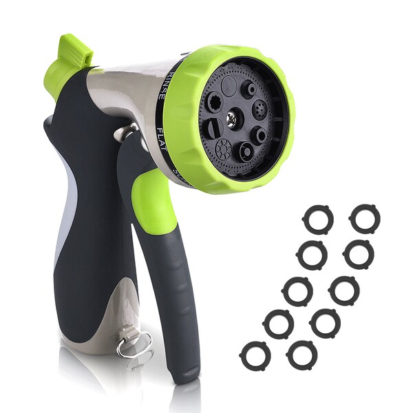 Hose Nozzles & Wands Home & Garden Dramm Revolver 9 pattern Adjustable