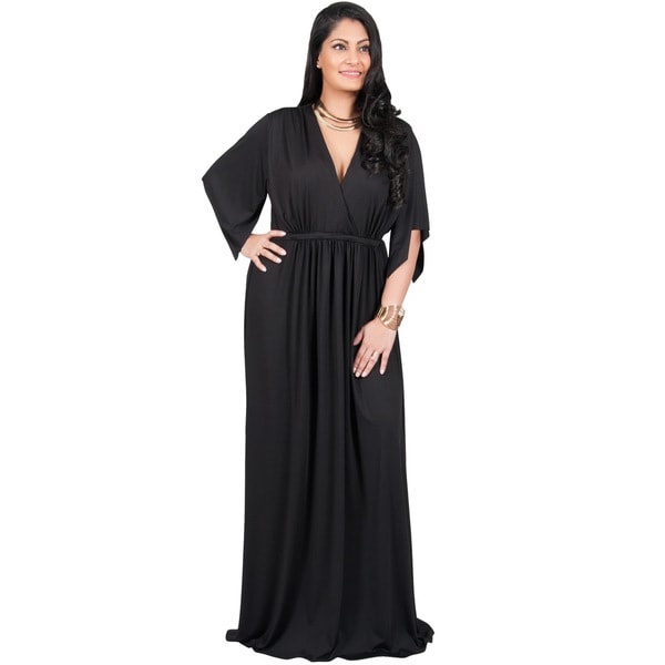 Adelyn and Vivian Women's Polyester/Spandex Plussize Short Split