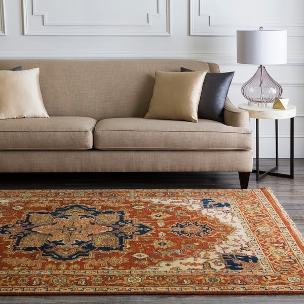 Hand-Knotted Conor New Zealand Wool Area Rug - 12' x 15'. Opens flyout.