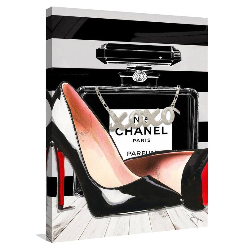 BY Jodi "Xoxo" Giclee Print Canvas Wall Art