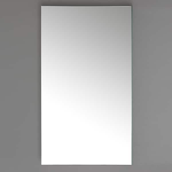 Shop Fresca 15 Inch Wide Bathroom Mirror Medicine Cabinet Overstock 12874201