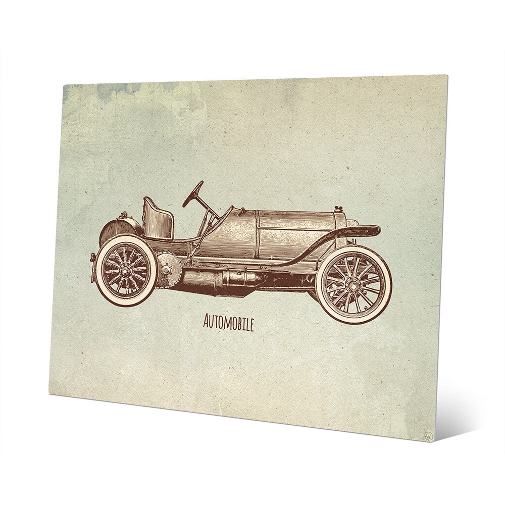 Multicolored Metal Contemporary Automobile Wall Art eBay