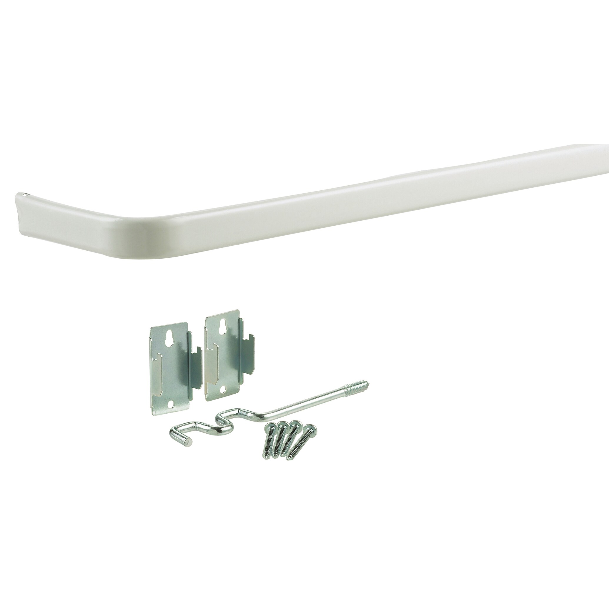 Shop Levolor 46 Inch To 84 Inch White Heavy Duty Double Curtain