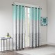 Shop Intelligent Design Kennedy Printed Lined Blackout Window Curtain  50 x 84  Free Shipping 