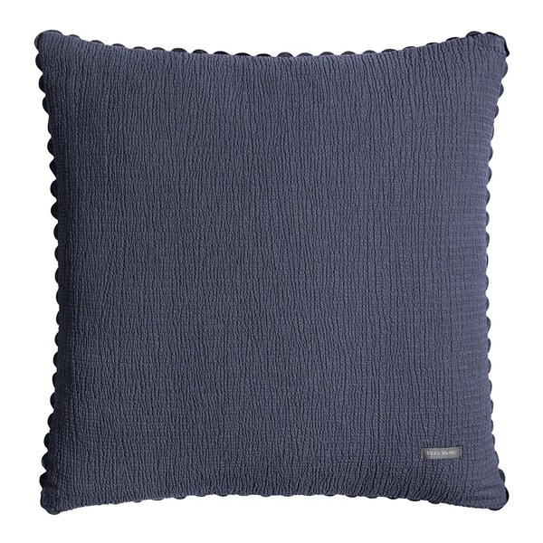 Vera Wang Indigo Pucker 20inch Decorative Pillow Free Shipping On