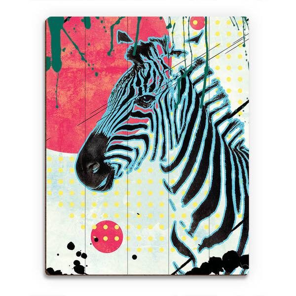 The Tranquil Zebra Wood Wall Art Bed Bath & Beyond 12875234