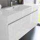 preview thumbnail 4 of 3, Fresca Mezzo White 48-inch Wall Hung Modern Bathroom Vanity with Medicine Cabinet