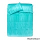 preview thumbnail 10 of 11, Brushed Microfiber Soft Bed Sheet Set weatherboard - King