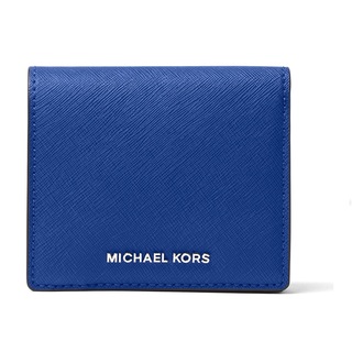 blue michael kors wallet