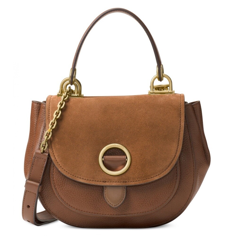 michael kors suede handbag
