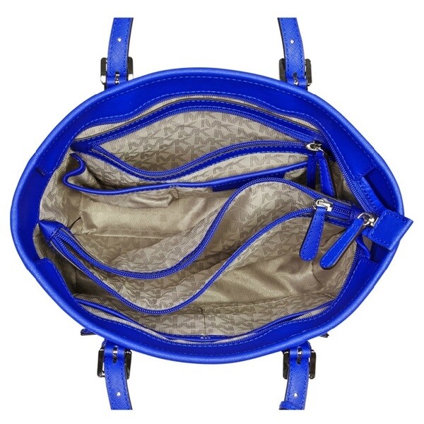 michael kors electric blue handbag