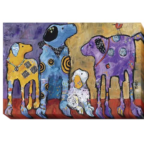 Cast of Characters by Jenny Foster Gallery Wrapped Canvas Giclee Art