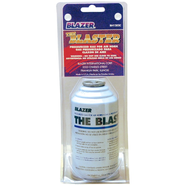 Blazer International BH1202C 8 Oz Air Horn Replacement Canister