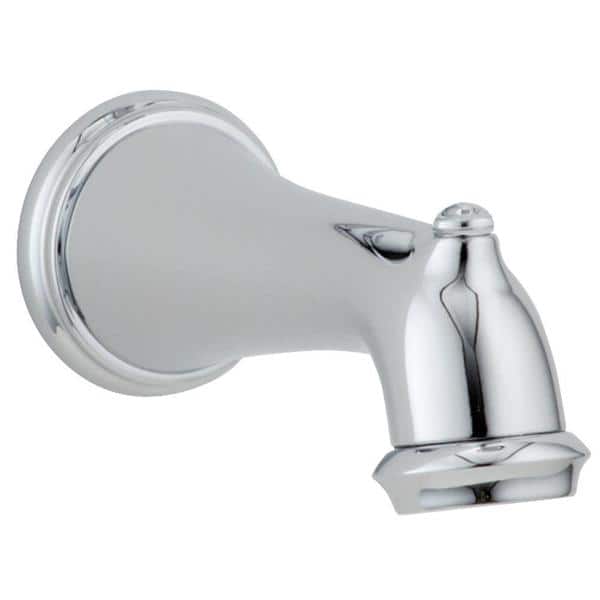 slide 1 of 1, Delta Other Tub Spout - Non-Diverter Chrome