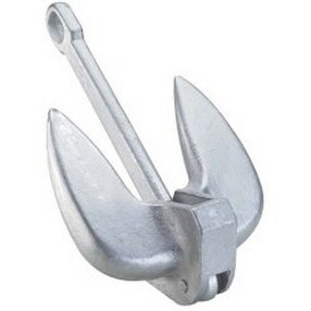 Attwood 9935-1 20 Lbs Navy Anchors