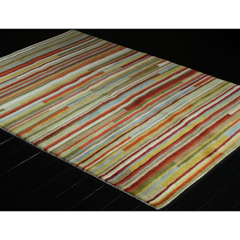 Bashian Caldwell Contemporary Hand Tufted Area Rug
