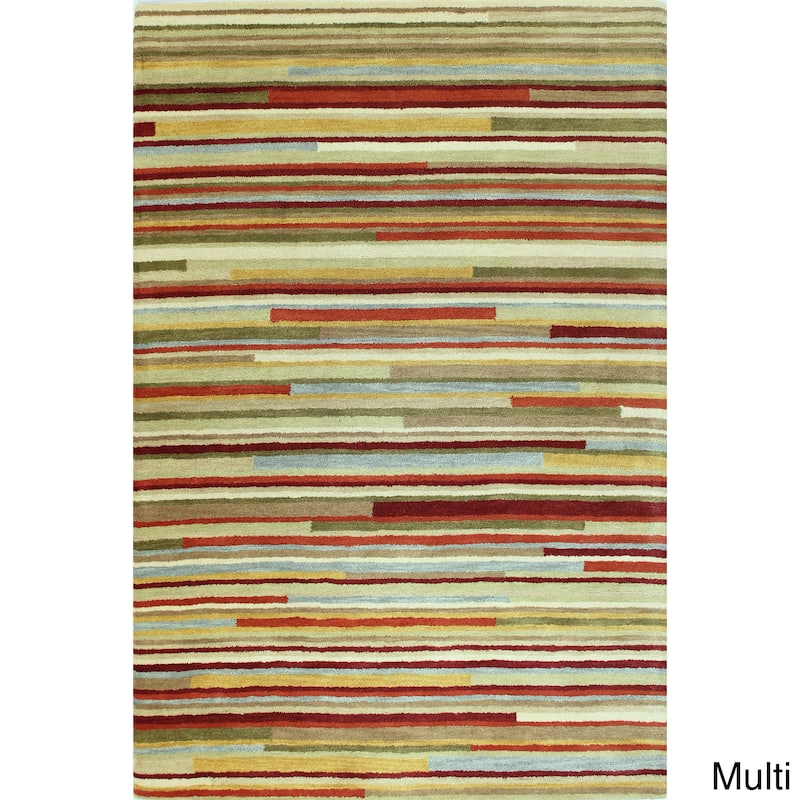 Bashian Caldwell Contemporary Hand Tufted Area Rug - 7'6" x 9'6" - Multi