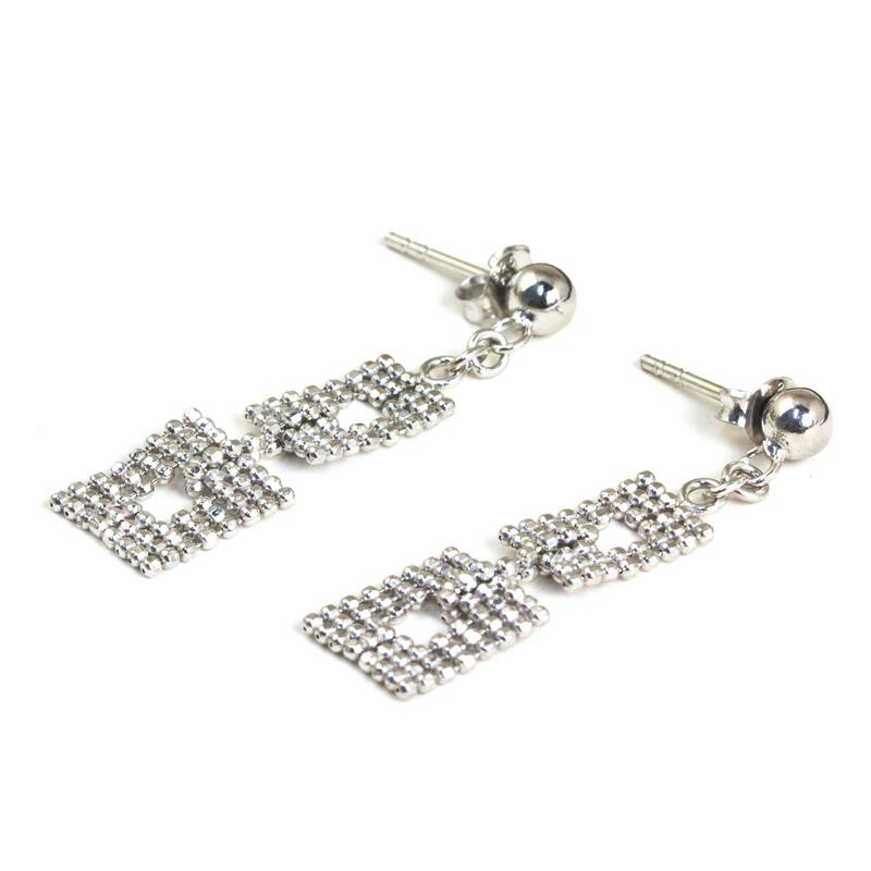 Handmade Sterling Silver 'Bangkok Palace' Earrings (Thailand)