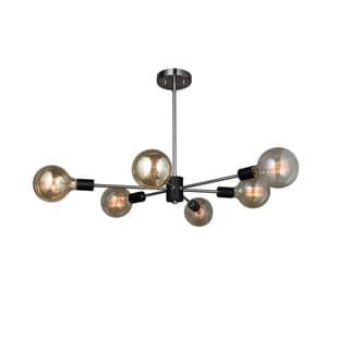 Woodbridge Lighting 16116-G125 Ethan 6-light Chandelier (Brass) - Chandeliers For Bedrooms by Overstock.com