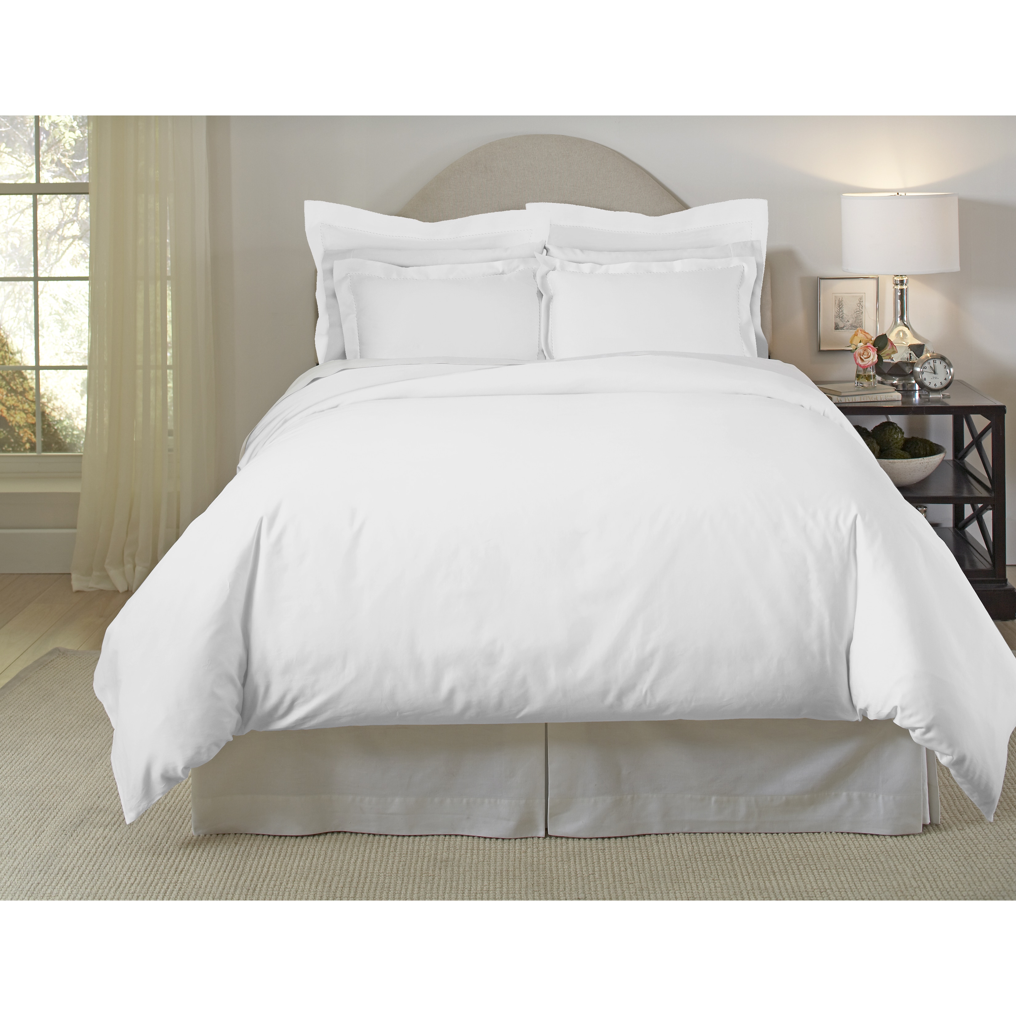 620 Thread Count Long Staple Cotton Euro Shams Pair