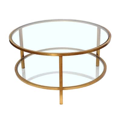 Teton Home Double-Layered Coffee Table - Af-119