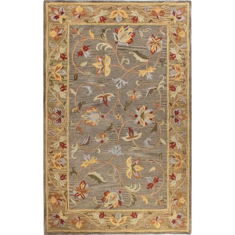 Bashian Priory Transitional Hand Tufted Area Rug